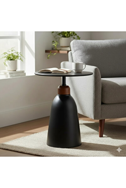 terndat Black iron serving table - with a luxurious and elegant design