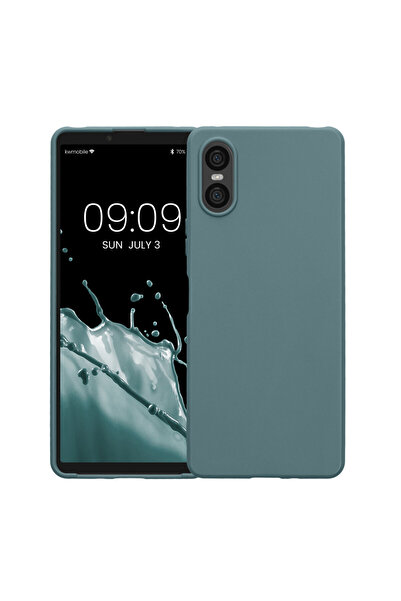 KWmobile Case for Sony Xperia 10 VI, Light Green, Silicone, KWM000021TP004C