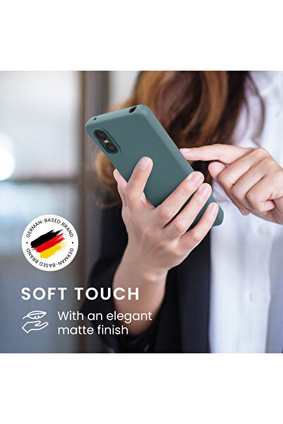 KWmobile Case for Sony Xperia 10 VI, Light Green, Silicone, KWM000021TP004C