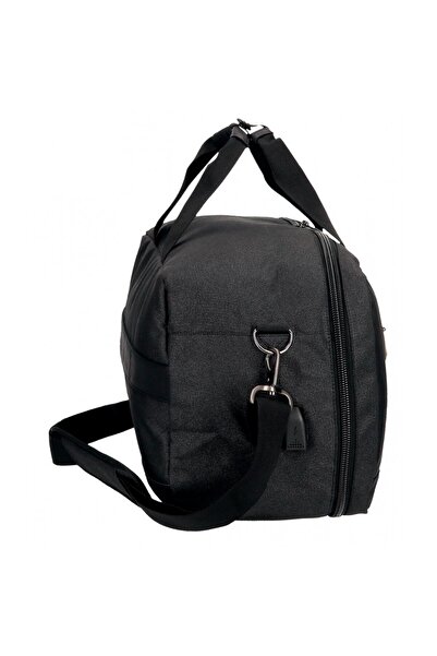 Movom Adjustable travel bag, elastic bands, Trimmed, black, 40x25x20 cm