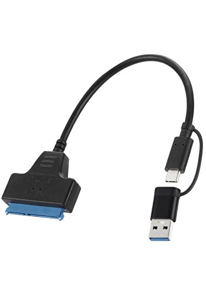 MAXGO 3151 Type-C Usb Sata 3.0 2.5 3.5 Inç Ssd Hdd Harddisk Çevirici Dönüştürücü Kablosu