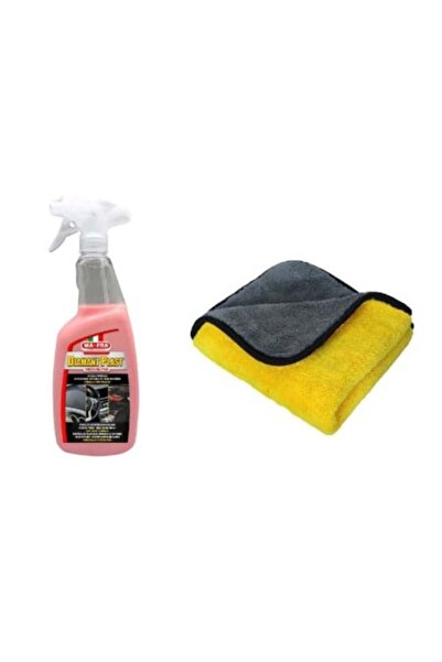 MAFRA Kit de detailing Diamantplast Dressing Pro și lavetă din microfibră 30x40 cm (interior-exterior)