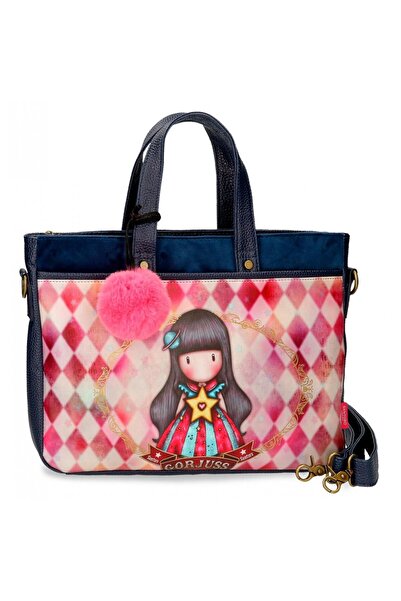 Santoro Girls' bag, laptop compartment, Gorjuss Moon Buttons, 39x28x6.5 cm