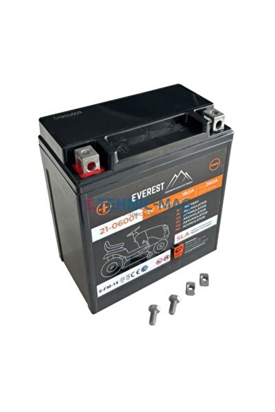 Everest 12V 14Ah Battery for Lawn Tractor (with Gel)