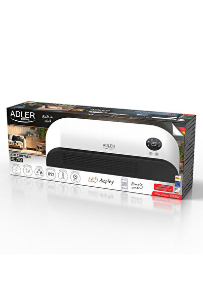 adler Hot Air Curtain Type Fan Heater