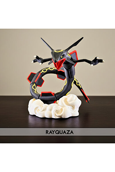 Anka Atolye Pokemon Rayquaza Detaylı Figürü (18cm) – Pokemon Koleksiyon için ...