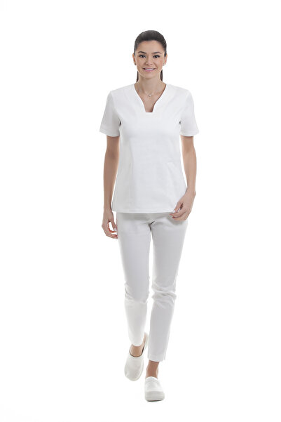 Carré Medical Uniforms Costum medical Carré Clinique alb