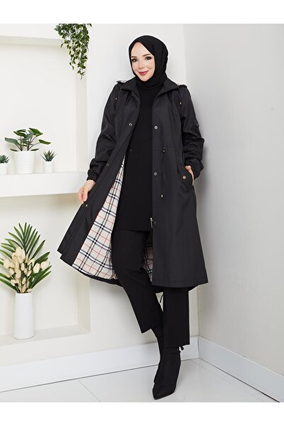 ESLEMNUR LINED TRENCH COAT