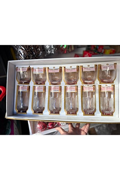 Herencia Bardak seti yaldızlı