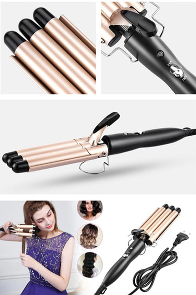 Genel Markalar Profesyonel Seramik Su Dalgası Seramik Wag Maşa Saç Şekillendi...