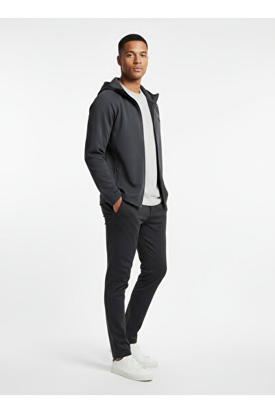 GAMP Steel Knitted Fabric Full Zip Cardigan