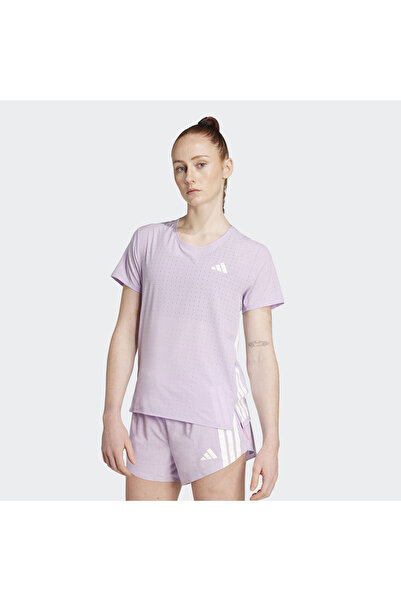 adidas Γυναικείο T-shirt Adizero FW 2025-Λιλά-L