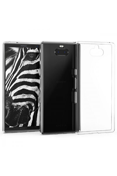 KWmobile Case for Sony Xperia 10, Silicone, Transparent, 47999.03