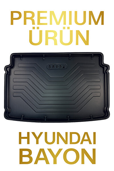 Black Gold Hyundai Bayon Uyumlu Bagaj Havuzu 3D Premium