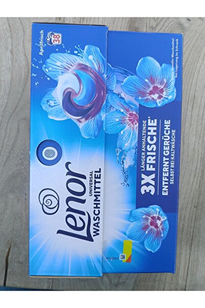 lenor waschmıttel 38 yıkama
