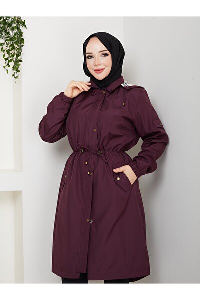 ESLEMNUR LINED TRENCH COAT