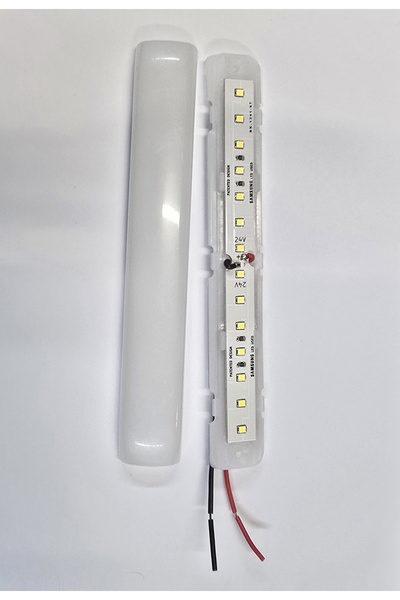 LEDDER AYDINLATMA ARMATÜR 24 Volt Beyaz Işik(6500k) Pergola Tente Ledi̇ Aydin...