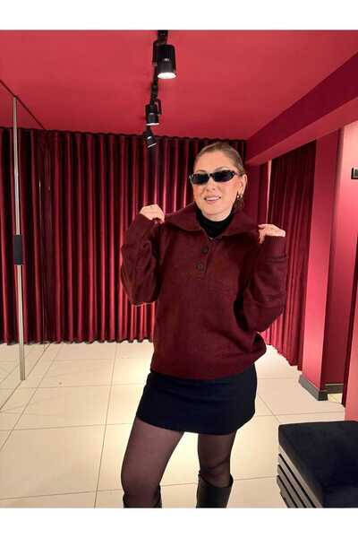 Serpirella Butik Polo collar sweater