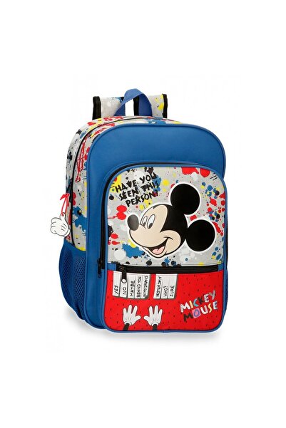 Disney Mickey Colour Mayhem adaptable school bag, 27x38x11 cm