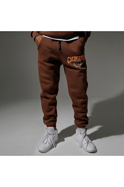 Superbluemexico Unisex Winter Jogger Sweatpants with Elasticated Cuffs