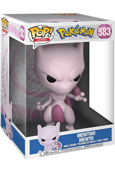 Funko Pop Jumbo: Pokemon Mewtwo 10 Inch Collectable Vinyl Figure