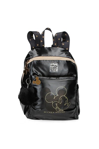 Disney Rucsac casual Mickey Outline, negru, 25.5x35x14 cm