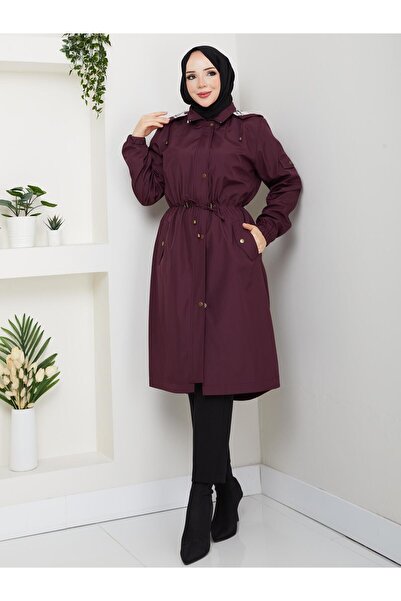 ESLEMNUR LINED TRENCH COAT