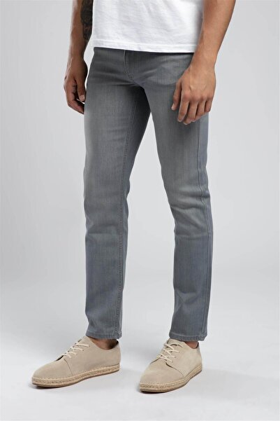 Lee Cooper Marco normal waist slim cut straight leg blue men's jean pants