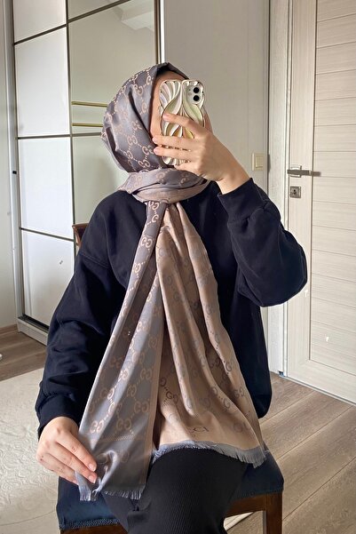 cember G Desen Çift Taraflı Pamuk Şal