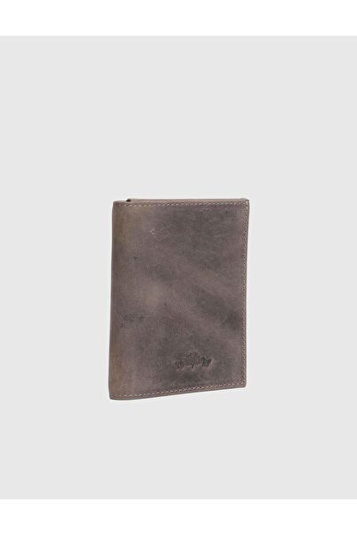 İLVİ Aron Genuine Crazy Leather Mink Men's Wallet