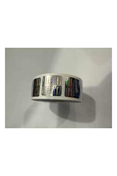 ofisturka KARE 2CM X 2CM HOLOGRAM GÜVENLİK ETİKETİ 1000 ADET