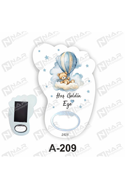 Nar Promosyon 30 Adet Mıknatıslı Ayak Açacak Magnet - Yanında Ambalaj Hediyeli - Detaylar Açklmada - Nar Pro