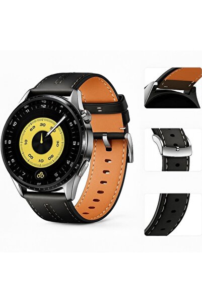 Alstrap Huawei Watch Gt6 Pro/Gt6/Gt5 Pro/Gt4/Gt3 Pro/Gt3 46mm Compatible Offical Pu Leather Band Strap