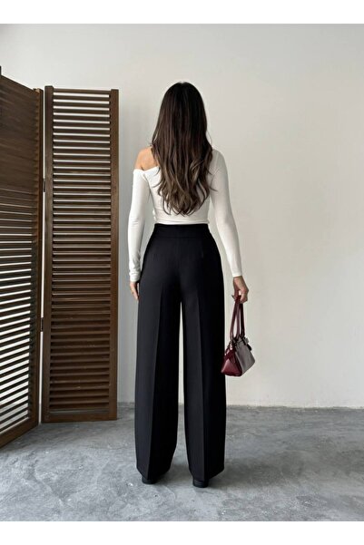 MIZUKI Bel Devirmeli Polisiviskon Pantolon