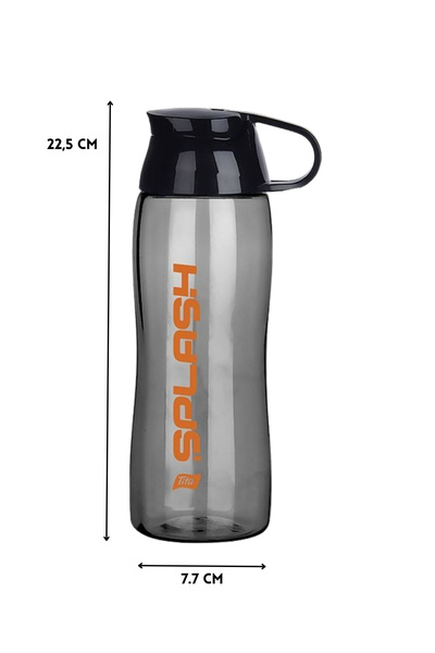 ELDİPA 750 ml Pc Water Bottle Ergonomic Leak-Proof Lid Sports Water Bottle with Handle