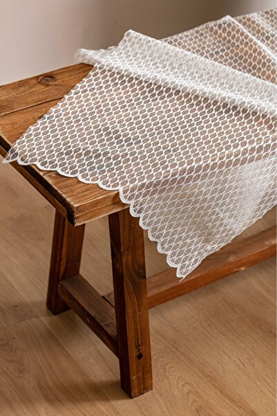 LUNETT HOME Irma34 Pattern Rarely Plied 1X2 Tulle Curtain Living Room Balcony Kitchen Tulle