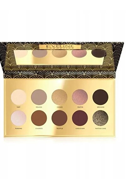 Eveline Cosmetics Eyeshadow palette, Eveline Cosmetics, Chocolate, 10 shades
