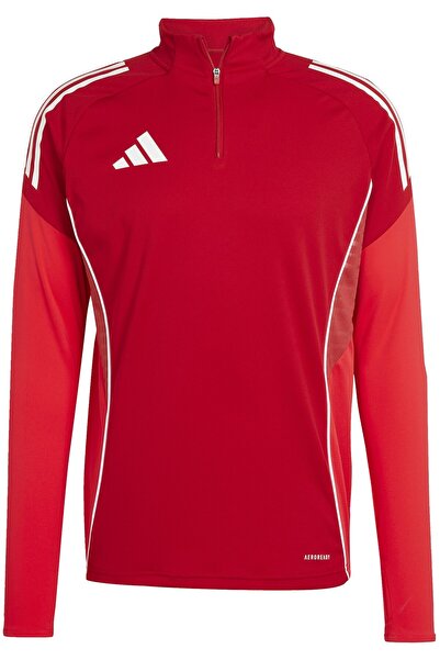 adidas Ανδρικό μακρυμάνικο μπλουζάκι με φερμουάρ με μισό φερμουάρ