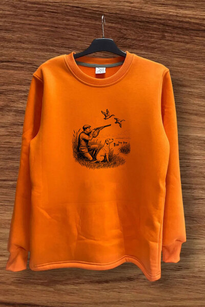 WİDİ Căutare de vânătoare Vârcolaculă cu imprimeu Hunter și câine de vânătoar...