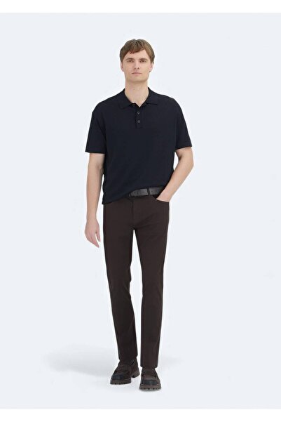 Ramsey Black Polo Neck Plain Knitted Knitwear