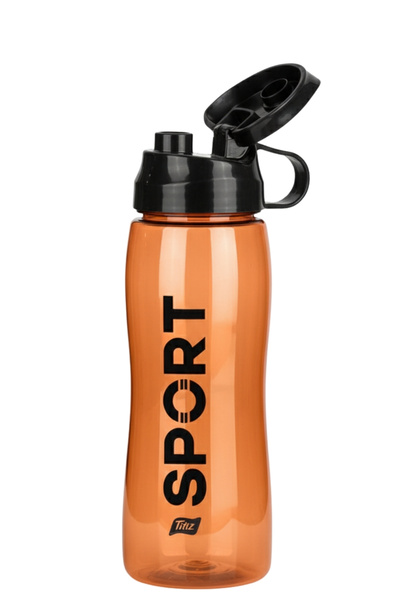 ELDİPA 750 ml Pc Water Bottle Ergonomic Leak-Proof Lid Sports Water Bottle with Handle