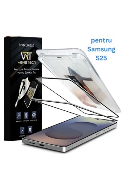 VeReTech Διαφανής προστατευτική οθόνη InstaShield για Samsung Galaxy S25 (9H ...