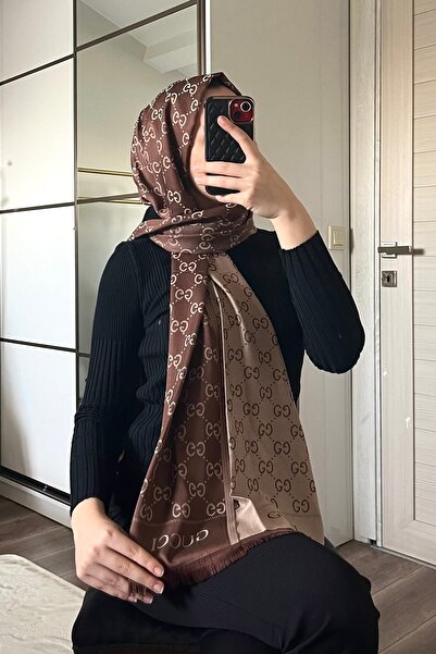 cember G desen çift taraflı pamuk şal