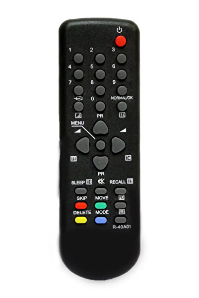 OEM Remote control compatible with Daewoo TV R-40A01 code ER 375 /MFY 365 (31)