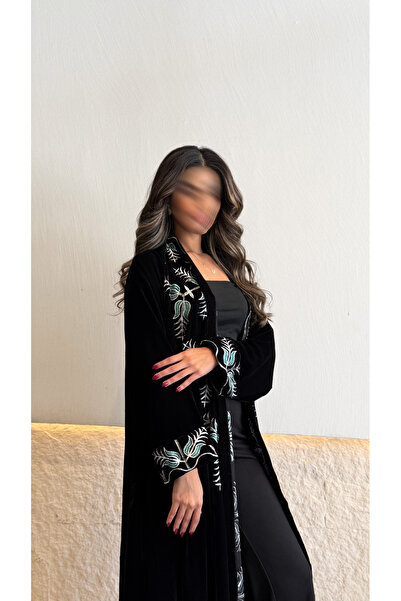 AYA MW1781 - Double-layered velvet fabric with computer embroidery -