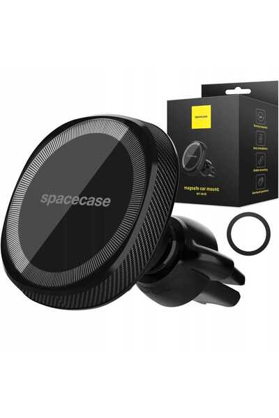 Other Suport auto Spacecase SC04 pentru orificiul de ventilație Magsafe, negru