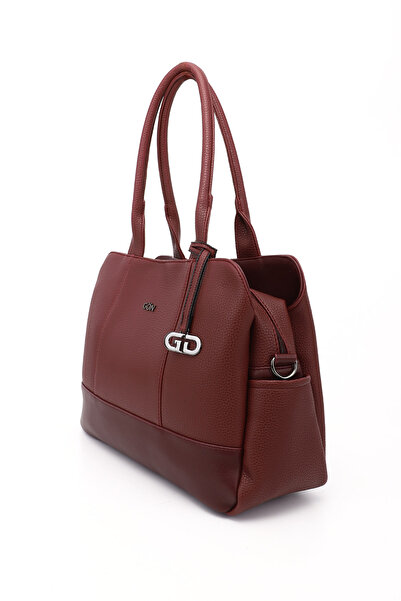GÖNDERİ(R) Women/Girls Burgundy Long Strap Hand and Shoulder Bag