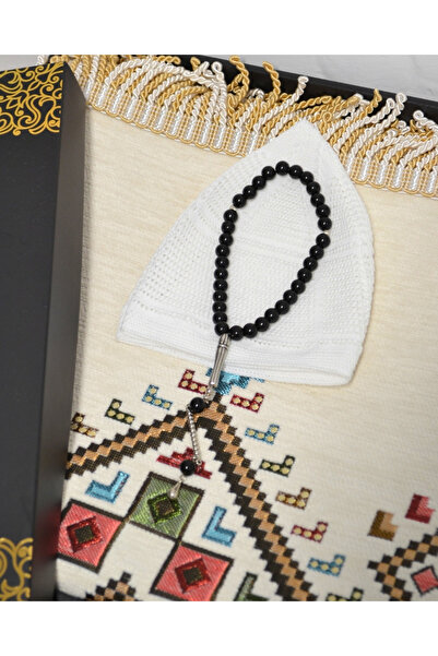 Bilenler Set za molitvu za muškarce – Kilim Sa deznom Postavljeno Molitveni t...