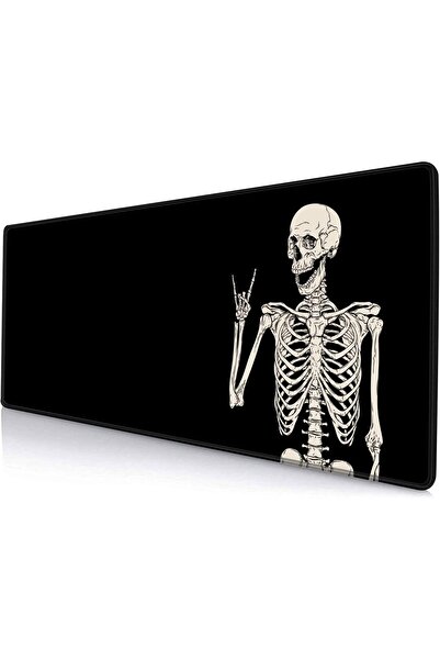 urzuva Rock to the Bone 70X30 3MM Kalınlık Premium Gaming oyuncu mousepad, An...