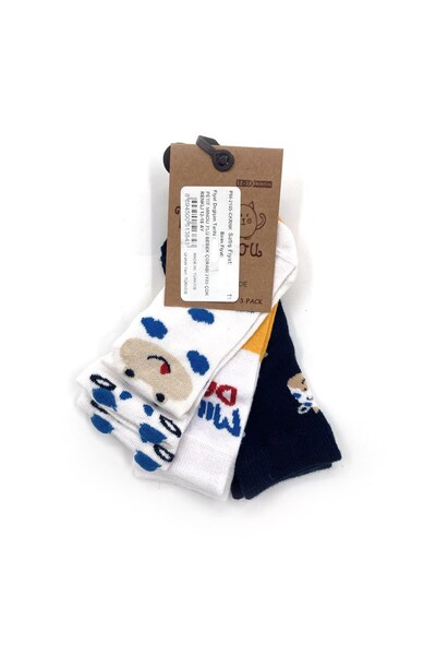 Petit Minou 3-Pack Baby Socks 2185
